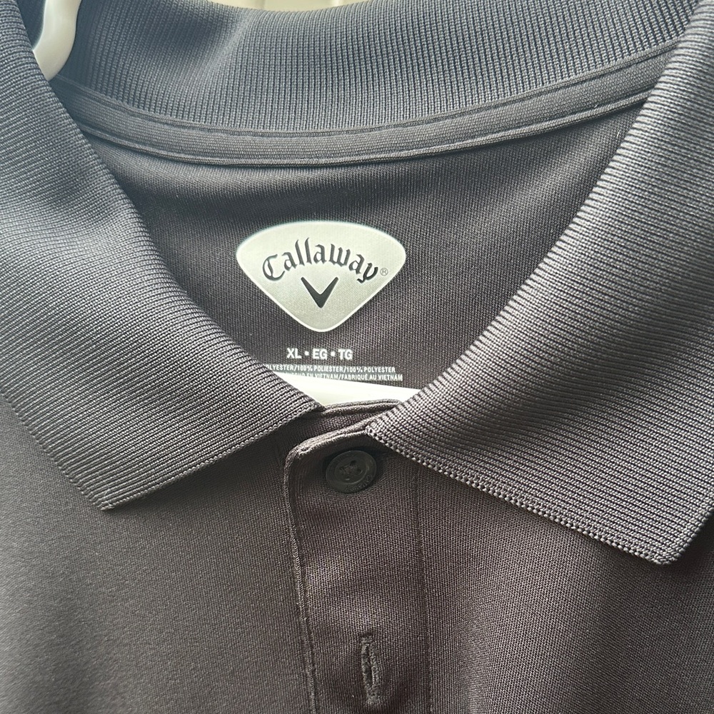 Callaway Men's Charcoal Gray Performance Polo